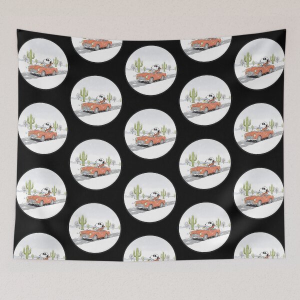 Item preview, Snoopy And Woodstock'S Snowy Desert Drive designed and sold by WolfieeShops.