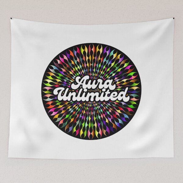 Item preview, Aura Unlimited – Psychedelic Rainbow Energy Mandala Art designed and sold by stardustelite.