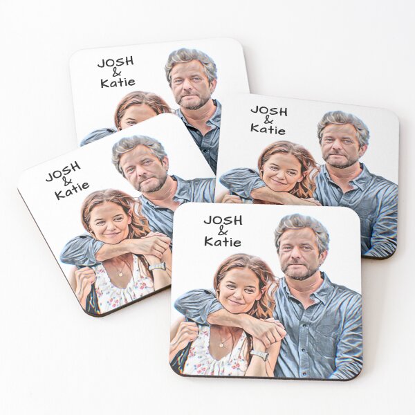Item preview, Joshua Jackson and Katie Holmes designed and sold by Joy Michelle's Art Shop.