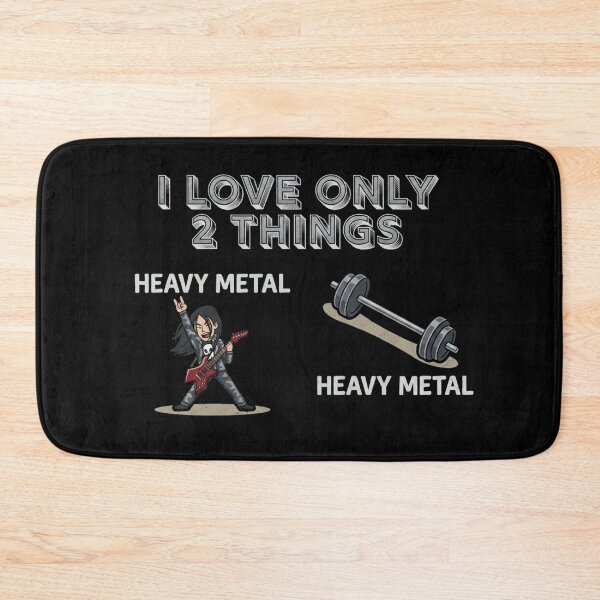 Item preview, I love only 2 things Heavy metal and heavy metal designed and sold by Konvero.