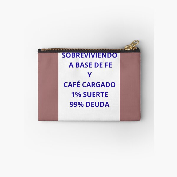 Item preview, SOBREVIVIENDO A BASE DE FE Y CAFÉ CARGADO designed and sold by AJ Valle Visuals.