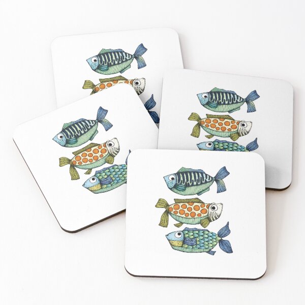 Item preview, Fish Trio designed and sold by nolachandler.