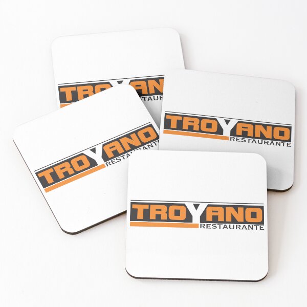 Item preview, Troyano Restaurante Bold Typography Logo designed and sold by Terbnsui.