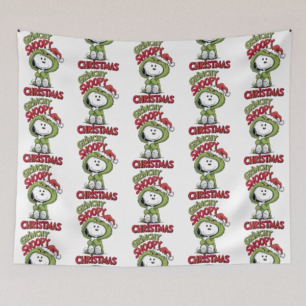 Item preview, Snoopy Christmas 2026 Snoopy Meets The Grinch  Festive Holiday Mashup designed and sold by WolfieeShops.