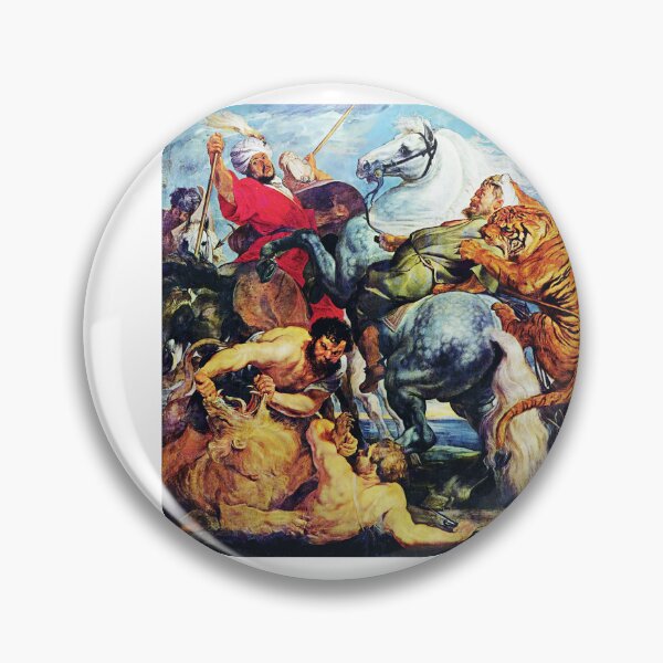 Item preview, Classic Tiger Hunt Peter Paul Rubens  designed and sold by TeeARTHY.