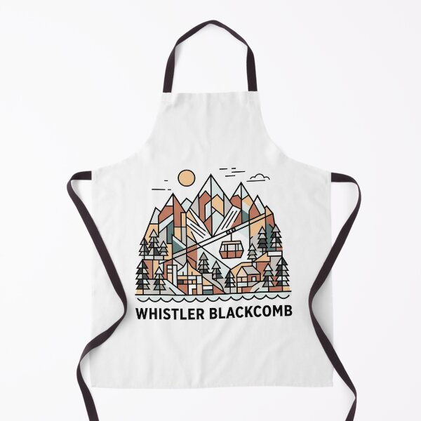 Item preview, Whistler Blackcomb Canada Souvenir - Ski Resort Gondola & Mountain Art designed and sold by OzzFrequency.