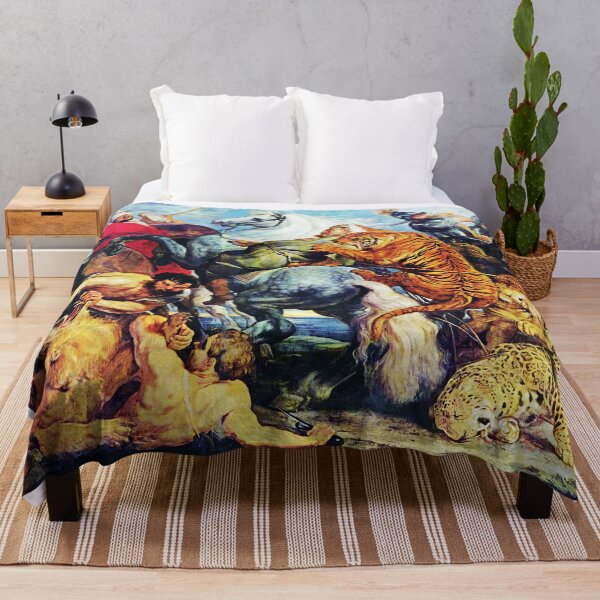 Item preview, Classic Tiger Hunt Peter Paul Rubens designed and sold by TeeARTHY.
