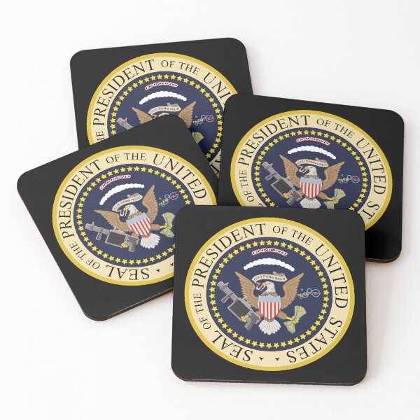 Item preview, President Camacho Presidential Seal - Idiocracy designed and sold by The Common Tee.