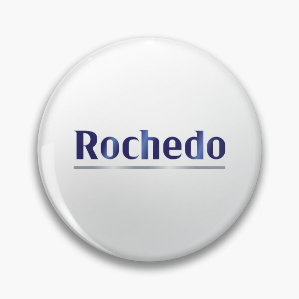 Item preview, Rochedo Metallic Blue Typography Logo designed and sold by Terbnsui.