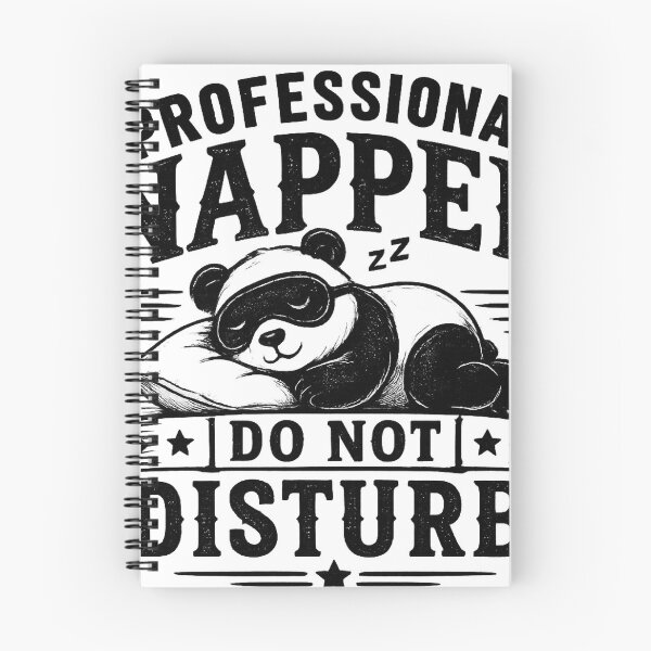 Item preview, Professional Napper Cute Sleeping Panda Do Not Disturb Funny Gift T-Shirt designed and sold by konfikkonfik.