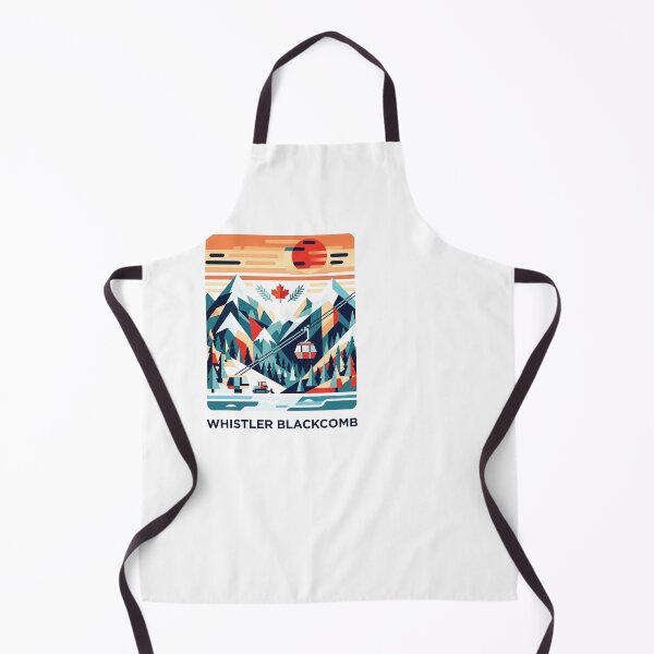 Item preview, Whistler Blackcomb Canada Souvenir - Ski Resort Gondola & Mountain Art designed and sold by OzzFrequency.
