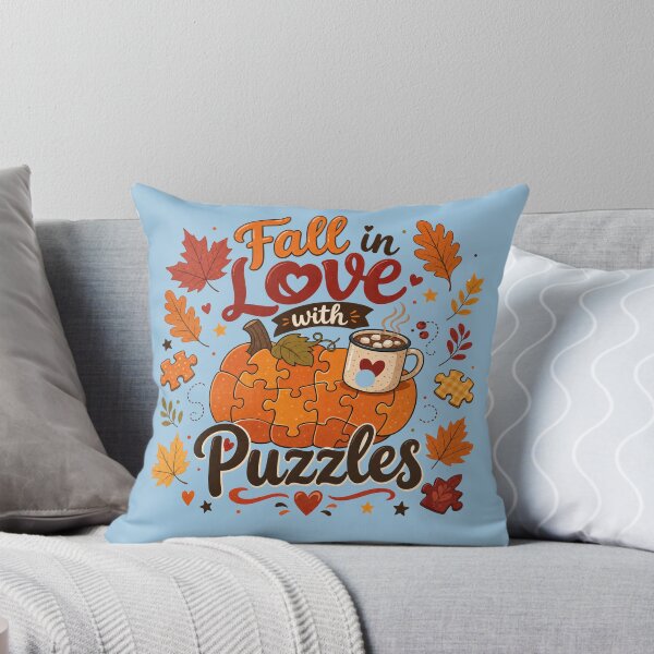 Item preview, Fall in Love with Puzzles designed and sold by Pixel-Lair.