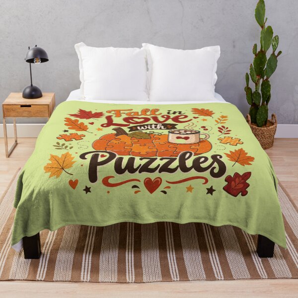 Item preview, Fall in Love with Puzzles designed and sold by Pixel-Lair.