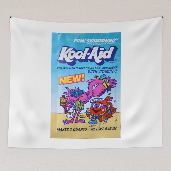 Item preview, Vintage Kool-Aid Pink Swimmingo designed and sold by pierrevelazque.