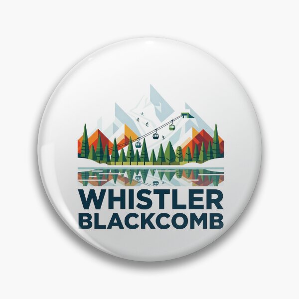 Item preview, Whistler Blackcomb Canada Souvenir - Ski Resort Gondola & Mountain Art designed and sold by OzzFrequency.