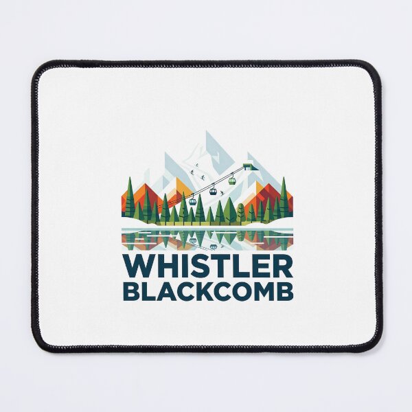 Item preview, Whistler Blackcomb Canada Souvenir - Ski Resort Gondola & Mountain Art designed and sold by OzzFrequency.