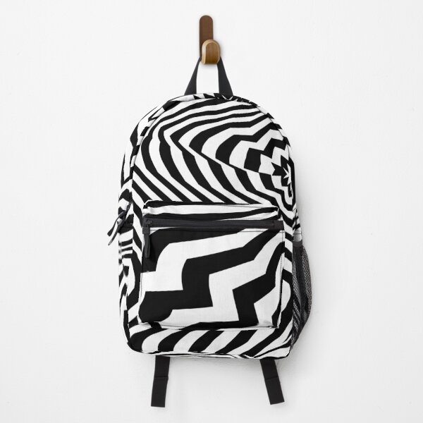 Item preview, Hypnotic Op Art Vortex – Black and White Optical Illusion Pattern designed and sold by stardustelite.