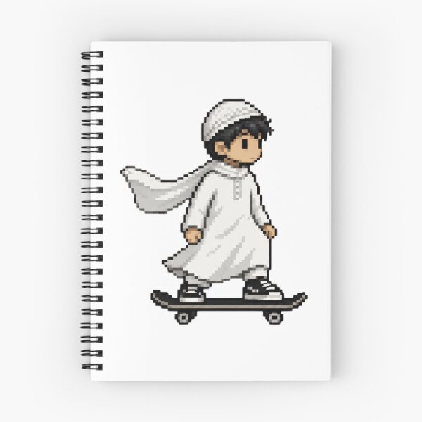 Item preview, Muslim Skater Boy designed and sold by ZenOtaku Lab.