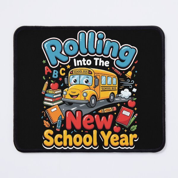 Item preview, Rolling Into The New School Year Bus Driver designed and sold by PrintivoraHub.