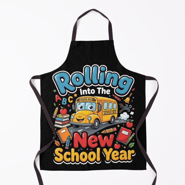 Item preview, Rolling Into The New School Year Bus Driver designed and sold by PrintivoraHub.
