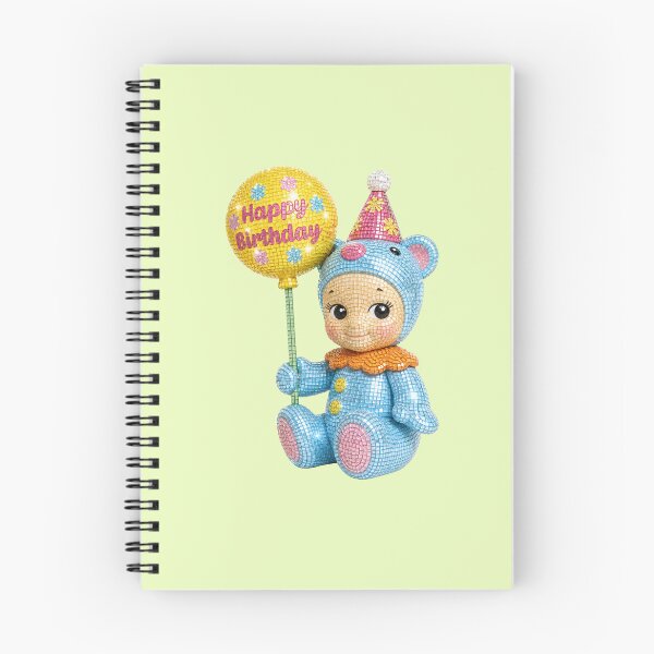 Item preview, Sonny Angel Birthday Bear Disco Figure designed and sold by Ellie Dyer.