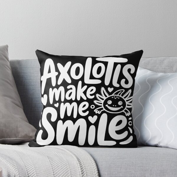 Item preview, Axolotls Make Me Smile designed and sold by theartfulaspie.