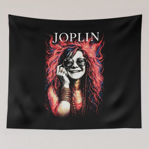 Item preview, Psychedelic Janis Joplin Poster Art designed and sold by interdesigner.