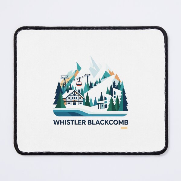 Item preview, Whistler Blackcomb Canada Souvenir - Ski Resort Gondola & Mountain Art designed and sold by OzzFrequency.