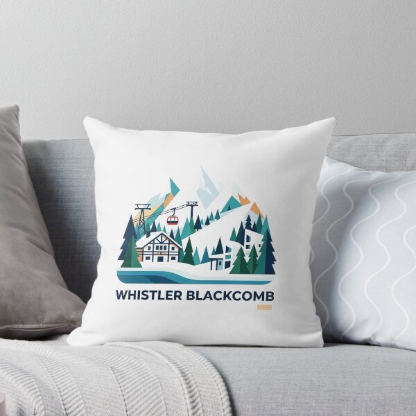 Item preview, Whistler Blackcomb Canada Souvenir - Ski Resort Gondola & Mountain Art designed and sold by OzzFrequency.