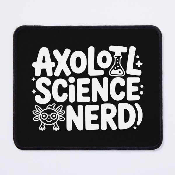 Item preview, Axolotl Science Nerd designed and sold by theartfulaspie.