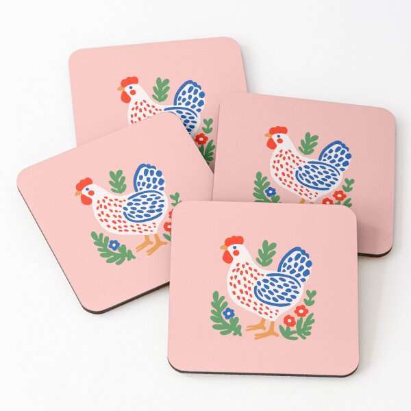 Item preview, Cottagecore Chicken: Farm Animals designed and sold by oneofthesedayys.
