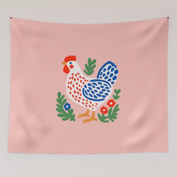 Item preview, Cottagecore Chicken: Farm Animals designed and sold by oneofthesedayys.