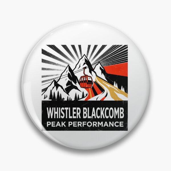 Item preview, Whistler Blackcomb Canada Souvenir - Ski Resort Gondola & Mountain Art designed and sold by OzzFrequency.
