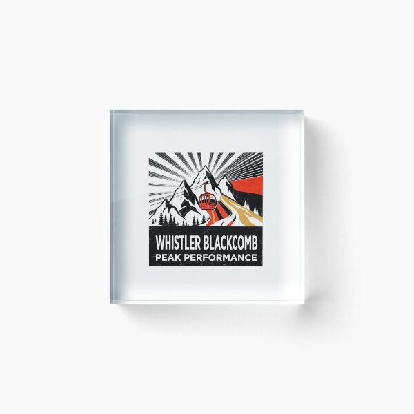 Item preview, Whistler Blackcomb Canada Souvenir - Ski Resort Gondola & Mountain Art designed and sold by OzzFrequency.