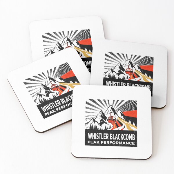Item preview, Whistler Blackcomb Canada Souvenir - Ski Resort Gondola & Mountain Art designed and sold by OzzFrequency.