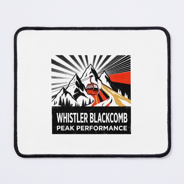 Item preview, Whistler Blackcomb Canada Souvenir - Ski Resort Gondola & Mountain Art designed and sold by OzzFrequency.