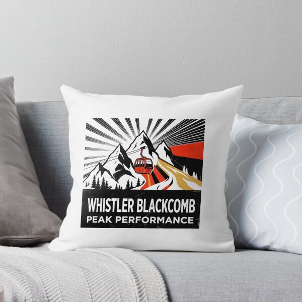 Item preview, Whistler Blackcomb Canada Souvenir - Ski Resort Gondola & Mountain Art designed and sold by OzzFrequency.