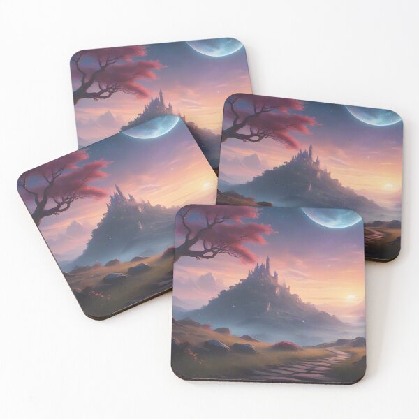 Item preview, Twilight Path to the Moonlit Citadel designed and sold by SolenLumens.