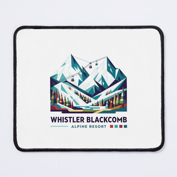 Item preview, Whistler Blackcomb Canada Souvenir - Ski Resort Gondola & Mountain Art designed and sold by OzzFrequency.