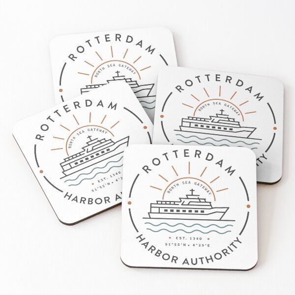 Item preview, Rotterdam Harbor Authority Vintage Maritime Badge  designed and sold by N72 Heritage.