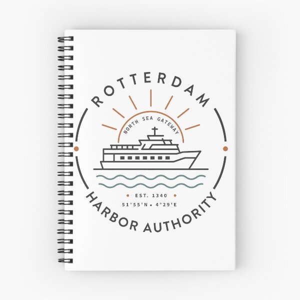 Item preview, Rotterdam Harbor Authority Vintage Maritime Badge  designed and sold by N72 Heritage.