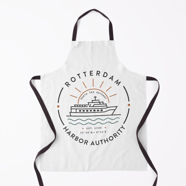 Artikelvorschau, Historisches maritimes Abzeichen der Rotterdamer Hafenbehörde entworfen und verkauft von N72 Heritage.