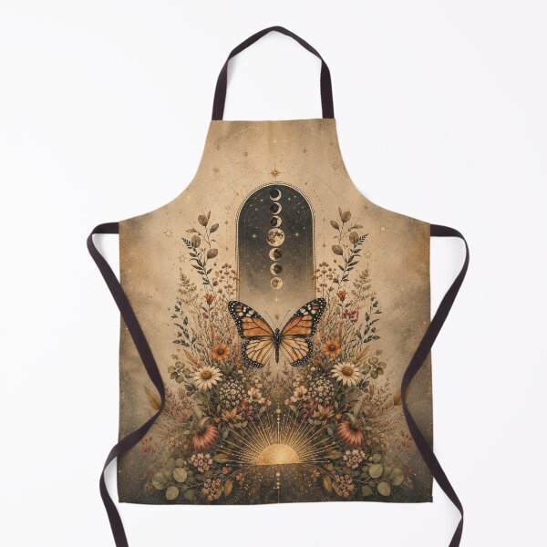 Item preview, Celestial Butterfly Botanical Moon Phases designed and sold by Rohan132.