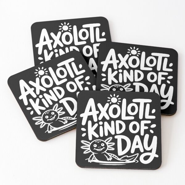 Item preview, Axolotl Kind of Day designed and sold by theartfulaspie.