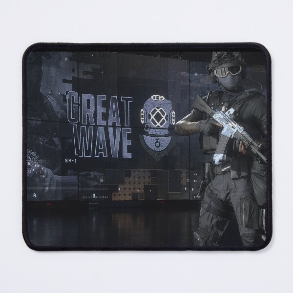 Item preview, BF BF6 RedSec Season Four Battle Pass Great Wave Lin 'Darkwater Raider' Skin Art designed and sold by Sellcooldesigns.