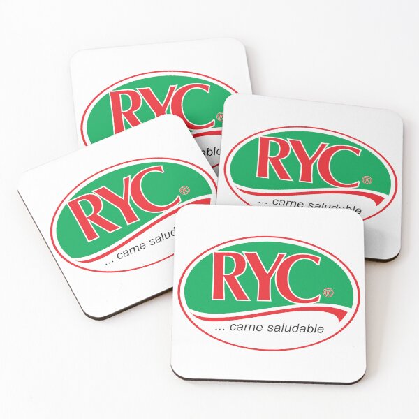 Item preview, RYC Carnes Selectas Oval Emblem Logo designed and sold by Terbnsui.