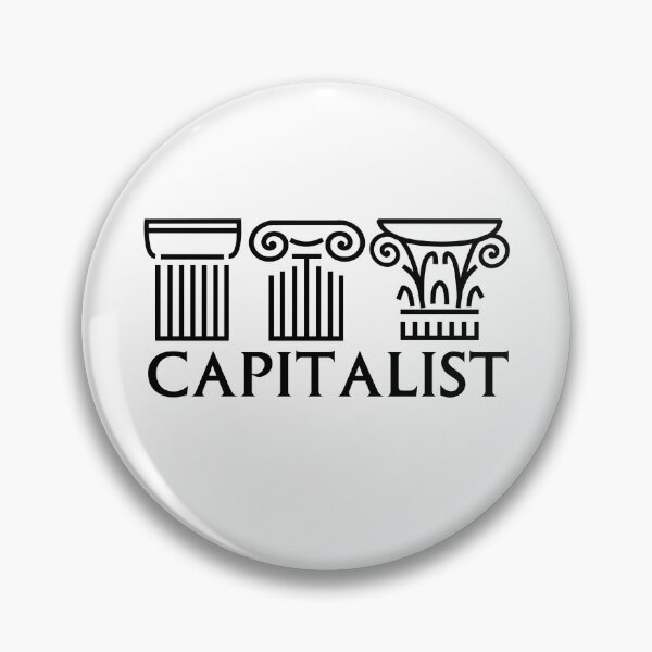 Item preview, Capitalist Black Text designed and sold by Inside-Arch.