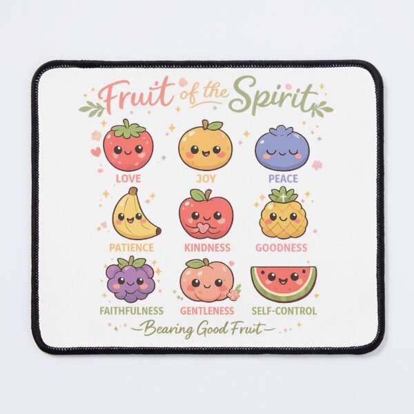 Item preview, Fruit of the Spirit Cute Christian Design – Galatians 5:22-23 Bible Verse Design | Bearing Good Fruit Faith Gift designed and sold by SoulThread Studio.
