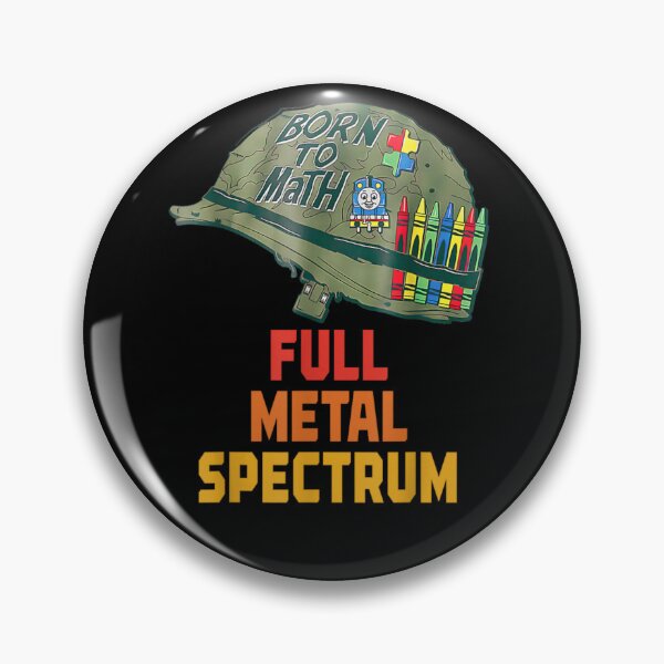 Item preview, Born To Math Full Metal Spectrum - Autistic Math Neurodiversity Awareness designed and sold by LASTIQUE-dd.