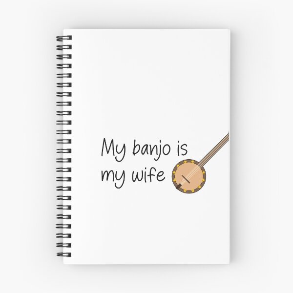 Item preview, my banjo is my wife designed and sold by SlimyFish.
